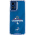 2024 World Series Champions Los Angeles Dodgers Moto G 5G (2024) Clear Case