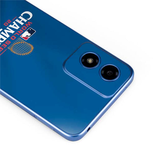 2024 World Series Champions Los Angeles Dodgers Moto G Play 4G (2024) Skin