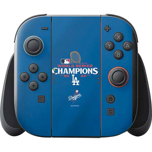 2024 World Series Champions Los Angeles Dodgers Nintendo Switch 2 (2025) with Joy-Con Skin