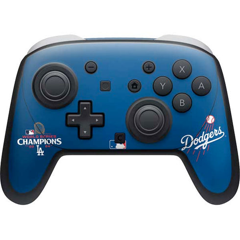 2024 World Series Champions Los Angeles Dodgers Nintendo Switch 2 (2025) Pro Controller Skin