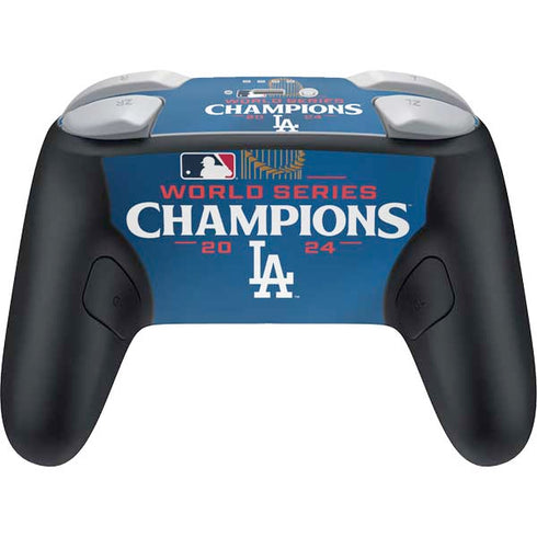 2024 World Series Champions Los Angeles Dodgers Nintendo Switch 2 (2025) Pro Controller Skin