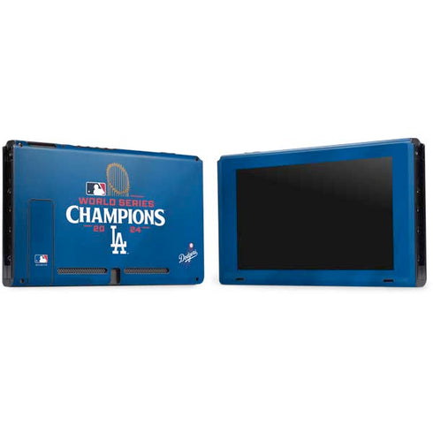 2024 World Series Champions Los Angeles Dodgers Nintendo Switch Bundle Skin