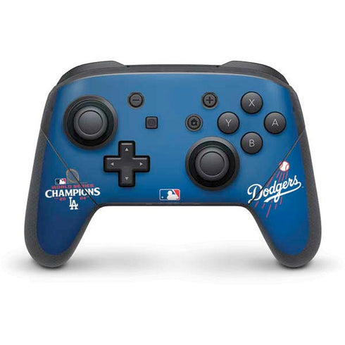 2024 World Series Champions Los Angeles Dodgers Nintendo Switch Pro Controller Skin