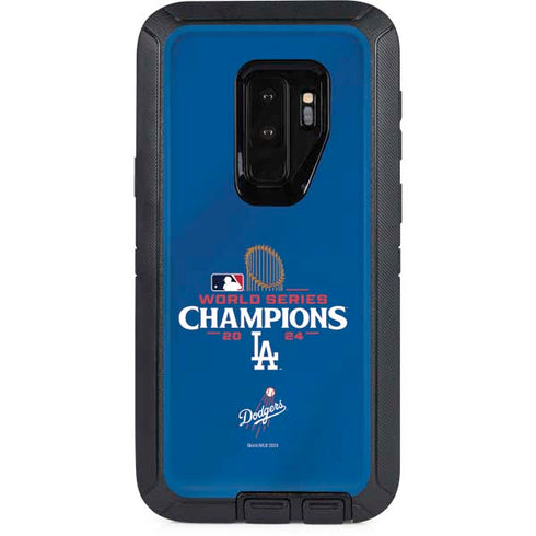 2024 World Series Champions Los Angeles Dodgers Otterbox Defender Galaxy Skin