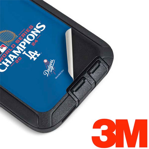2024 World Series Champions Los Angeles Dodgers Otterbox Defender Galaxy Skin