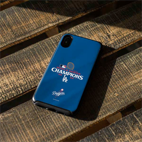 2024 World Series Champions Los Angeles Dodgers Otterbox Symmetry iPhone Skin