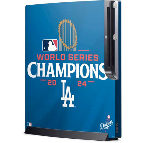 2024 World Series Champions Los Angeles Dodgers Playstation 3 & PS3 Slim Skin