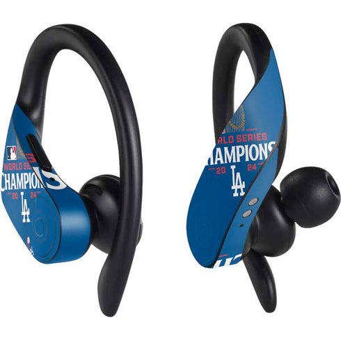 2024 World Series Champions Los Angeles Dodgers PowerBeats Pro Skin