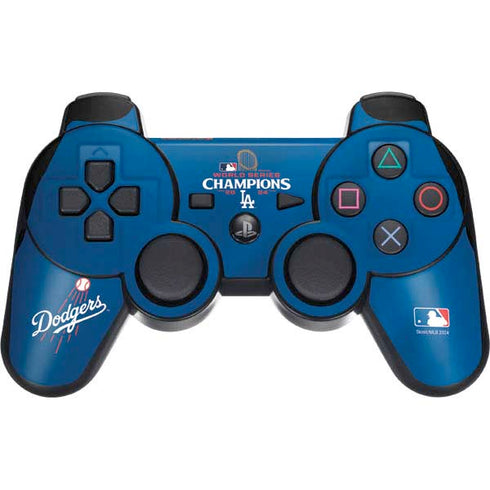 2024 World Series Champions Los Angeles Dodgers PS3 Dual Shock wireless controller Skin