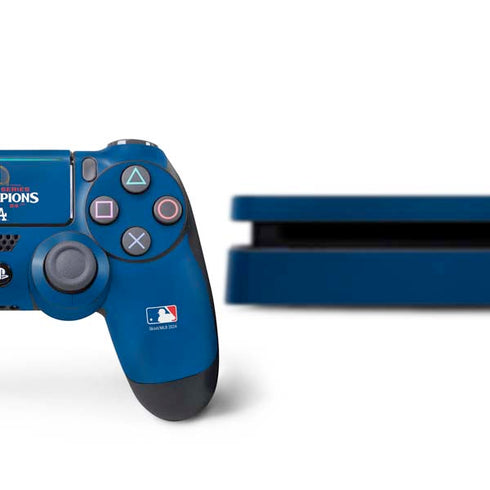 2024 World Series Champions Los Angeles Dodgers PS4 Slim Bundle Skin