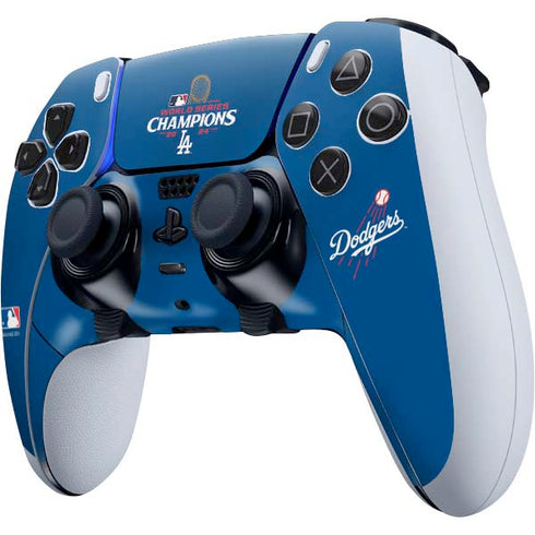 2024 World Series Champions Los Angeles Dodgers PS5 DualSense Edge Pro Controller Skin