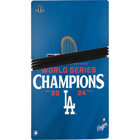 2024 World Series Champions Los Angeles Dodgers PS5 Pro Bundle Skin