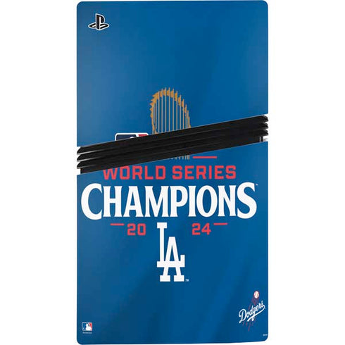 2024 World Series Champions Los Angeles Dodgers PS5 Pro Console Skin