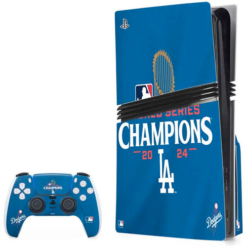 2024 World Series Champions Los Angeles Dodgers PlayStation PS5 Skins