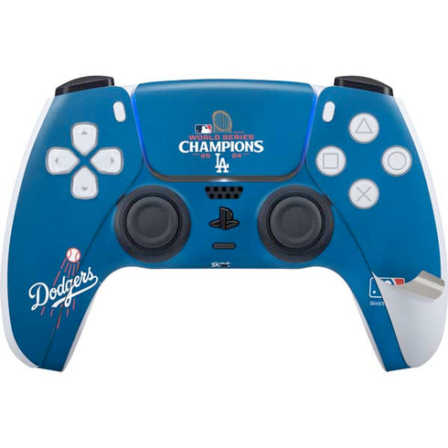 2024 World Series Champions Los Angeles Dodgers PS5 Pro Disk Bundle Skin