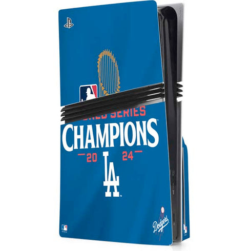 2024 World Series Champions Los Angeles Dodgers PlayStation PS5 Skins