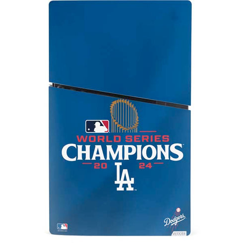2024 World Series Champions Los Angeles Dodgers PS5 Slim Digital Edition Console Skin