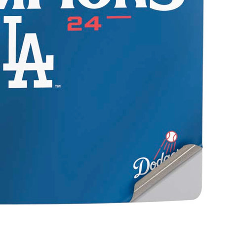 2024 World Series Champions Los Angeles Dodgers PS5 Slim Disk Console Skin