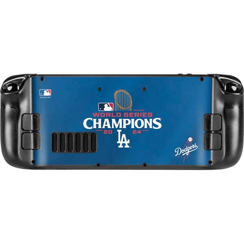 2024 World Series Champions Los Angeles Dodgers Steam Deck Handheld Gaming Computer OLED Skin