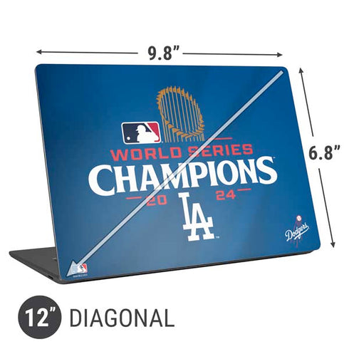 2024 World Series Champions Los Angeles Dodgers Universal Laptop 12in (9.8 x 6.8in) Skin