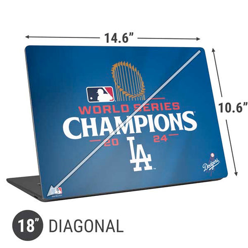 2024 World Series Champions Los Angeles Dodgers Universal Laptop 18in (14.6 x 10.6in) Skin