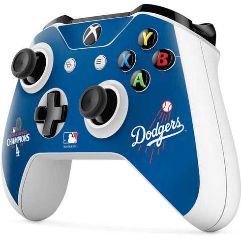 2024 World Series Champions Los Angeles Dodgers Xbox One S All-Digital Edition Bundle Skin