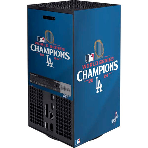 2024 World Series Champions Los Angeles Dodgers XBox Series X Digital Edition Bundle Skin