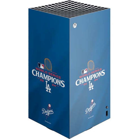 2024 World Series Champions Los Angeles Dodgers XBox Series X Digital Edition Console Skin
