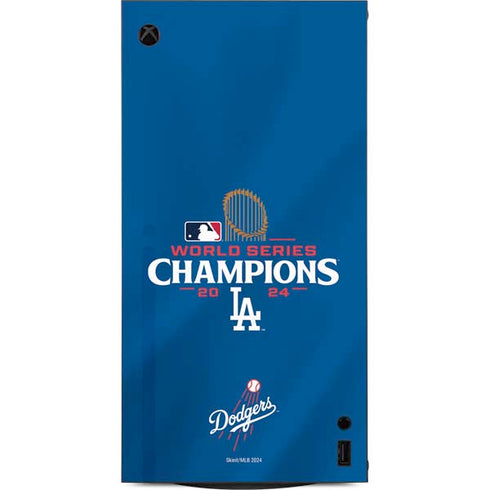 2024 World Series Champions Los Angeles Dodgers XBox Series X Digital Edition Console Skin
