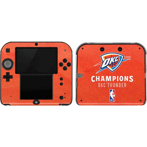 2025 NBA Champions Oklahoma City Thunder Nintendo Skins