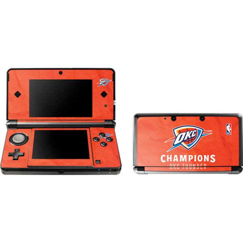 2025 NBA Champions Oklahoma City Thunder 3DS (2011) Skin