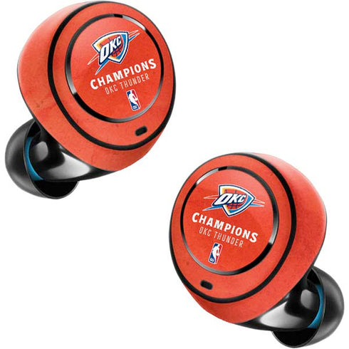 2025 NBA Champions Oklahoma City Thunder Amazon Echo Buds Skin