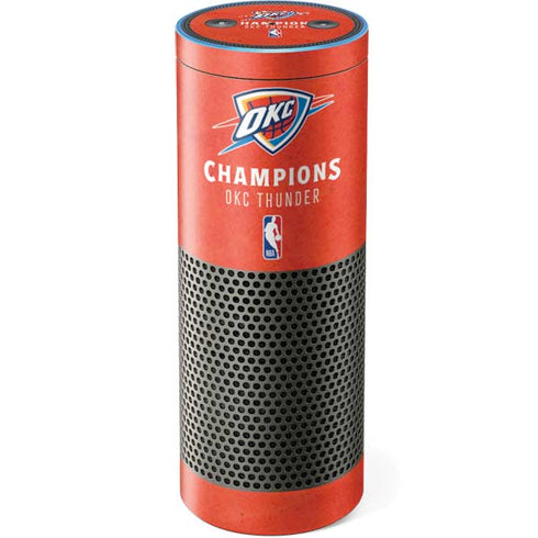 2025 NBA Champions Oklahoma City Thunder Amazon Echo Skin