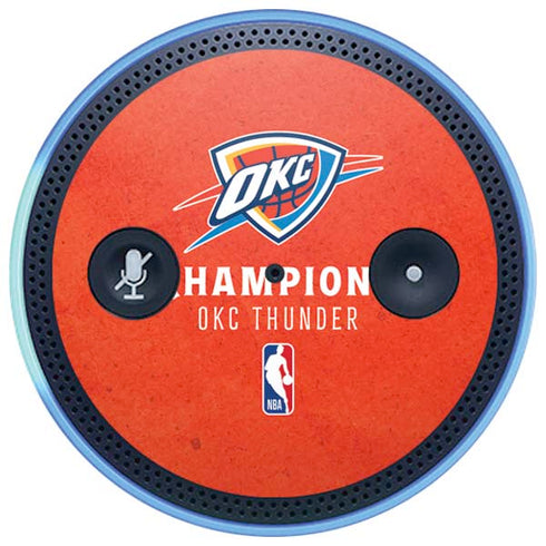 2025 NBA Champions Oklahoma City Thunder Amazon Echo Skin