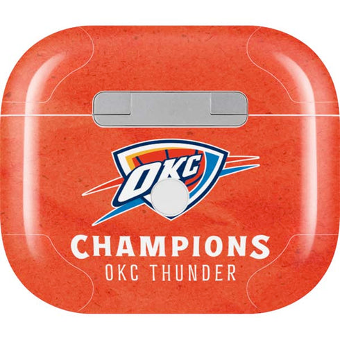 2025 NBA Champions Oklahoma City Thunder Apple AirPods (3rd Gen 2021) Skin