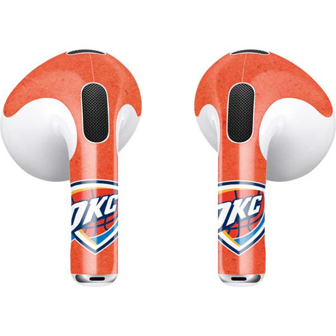 2025 NBA Champions Oklahoma City Thunder Apple AirPods (3rd Gen 2021) Skin