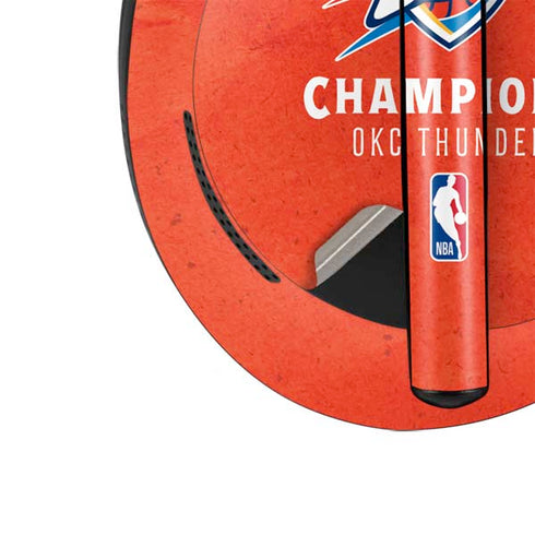 2025 NBA Champions Oklahoma City Thunder Bose Noise Cancelling Headphones 700 Skin