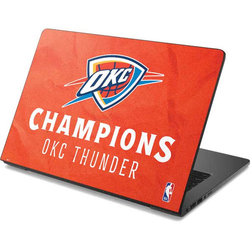 2025 NBA Champions Oklahoma City Thunder Dell Chromebook Skin