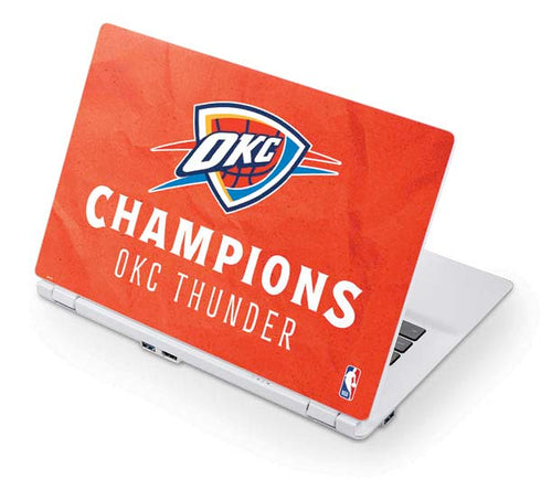 2025 NBA Champions Oklahoma City Thunder Acer Chromebook Skin