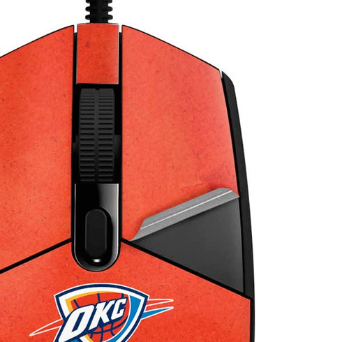 2025 NBA Champions Oklahoma City Thunder G203 Prodigy RGB Wired Gaming Mouse Skin