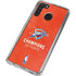 2025 NBA Champions Oklahoma City Thunder Galaxy A21 Clear Case