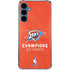 2025 NBA Champions Oklahoma City Thunder Galaxy A35 5G Clear Case