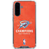 2025 NBA Champions Oklahoma City Thunder Galaxy A36 5G Clear Case
