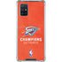 2025 NBA Champions Oklahoma City Thunder Galaxy A71 5G Clear Case