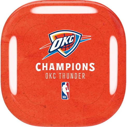 2025 NBA Champions Oklahoma City Thunder Galaxy Buds Live Skin
