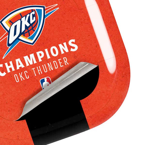 2025 NBA Champions Oklahoma City Thunder Galaxy Buds Live Skin