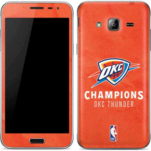 2025 NBA Champions Oklahoma City Thunder Galaxy J3 Skin