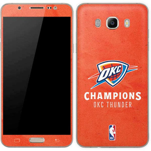 2025 NBA Champions Oklahoma City Thunder Galaxy J7 Skin