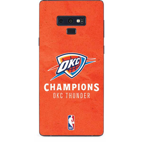 2025 NBA Champions Oklahoma City Thunder Galaxy Note 9 Skin