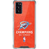 2025 NBA Champions Oklahoma City Thunder Galaxy Note20 5G Clear Case